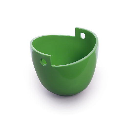Lacquer Noodle Bowl (double hole) - Victorian Green