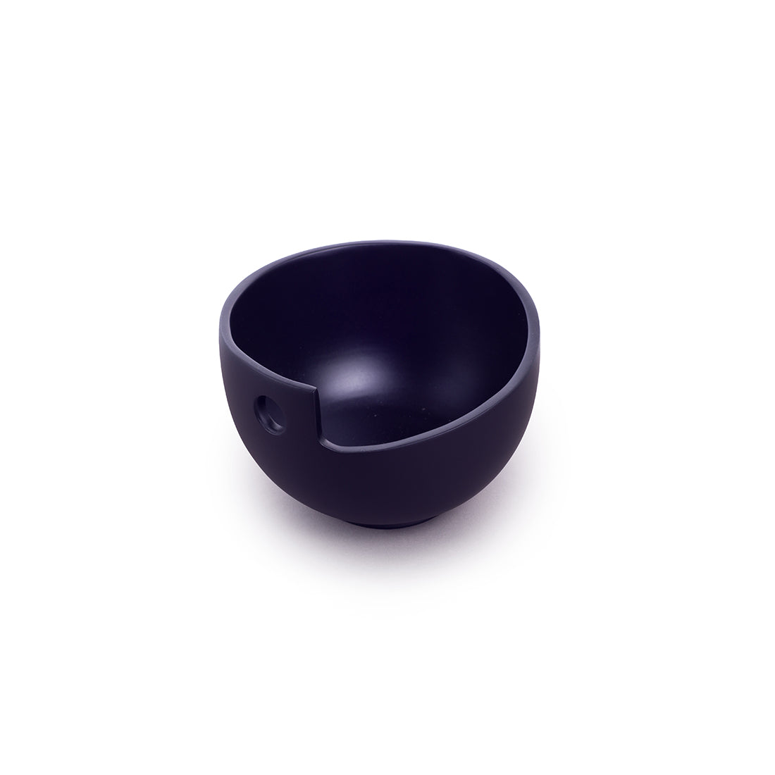 Lacquer Noodle Bowl (single hole) - Black