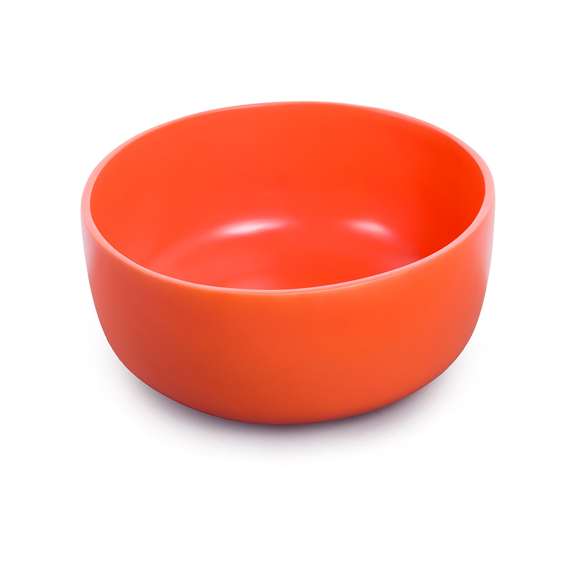 Lacquer Salad Bowl - Burnt Orange
