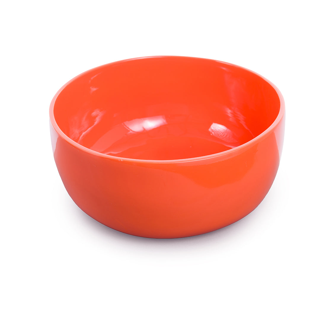 Lacquer Salad Bowl - Burnt Orange