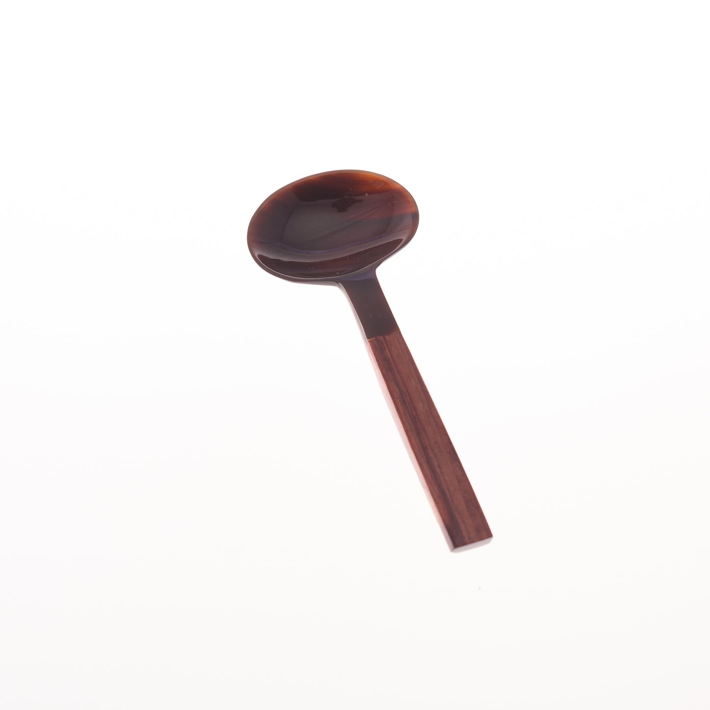 Oval Spoons with Rosewood Handle