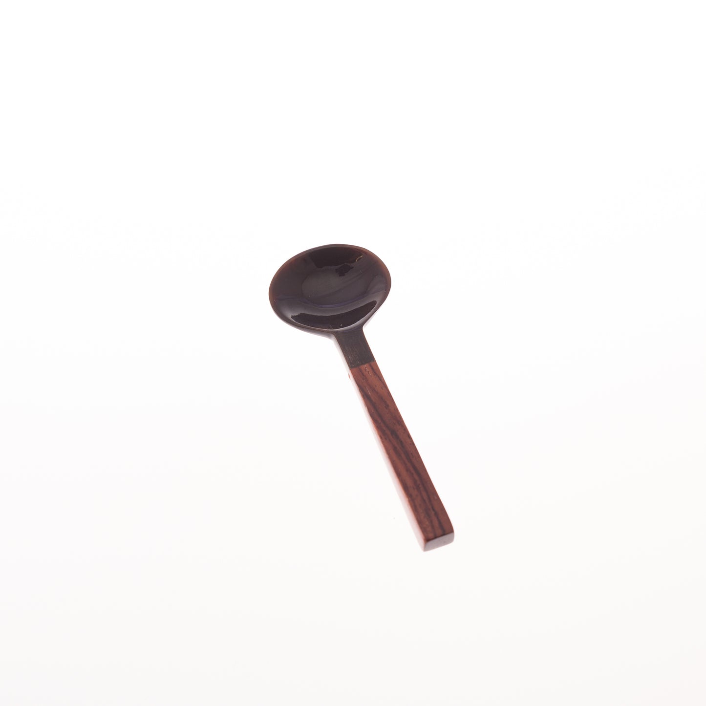 Oval Spoons with Rosewood Handle