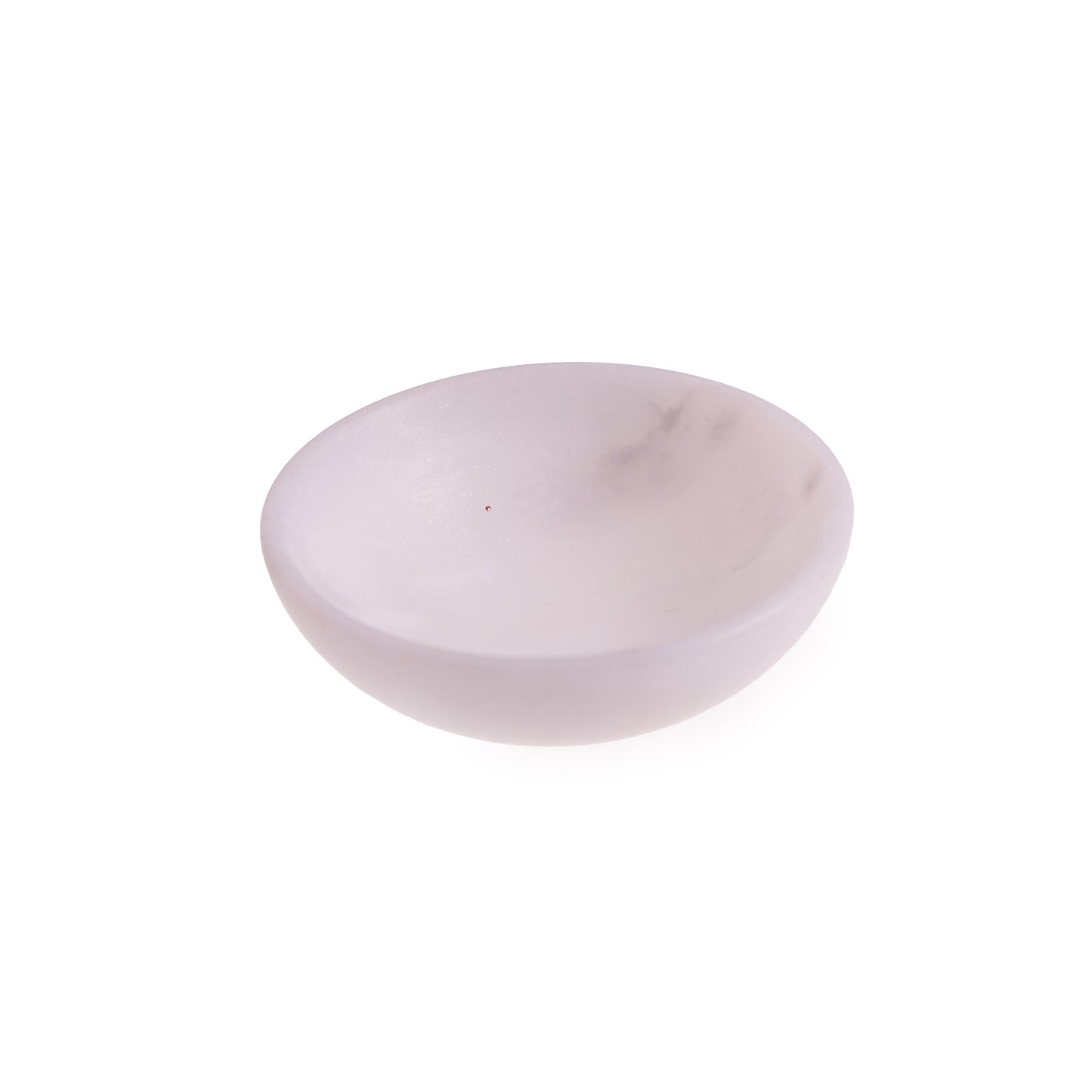 Round Marble Salt & Pepper Bowl