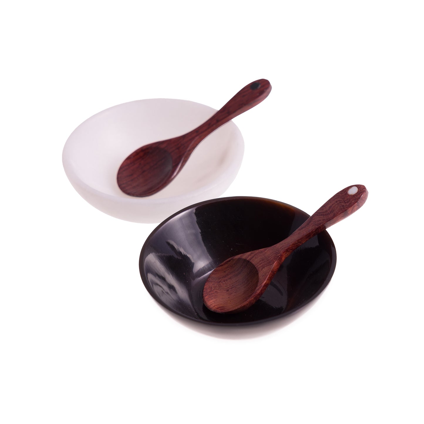 Round Marble Salt & Pepper Bowl