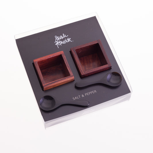 Boxed Square Salt & Pepper Boxes