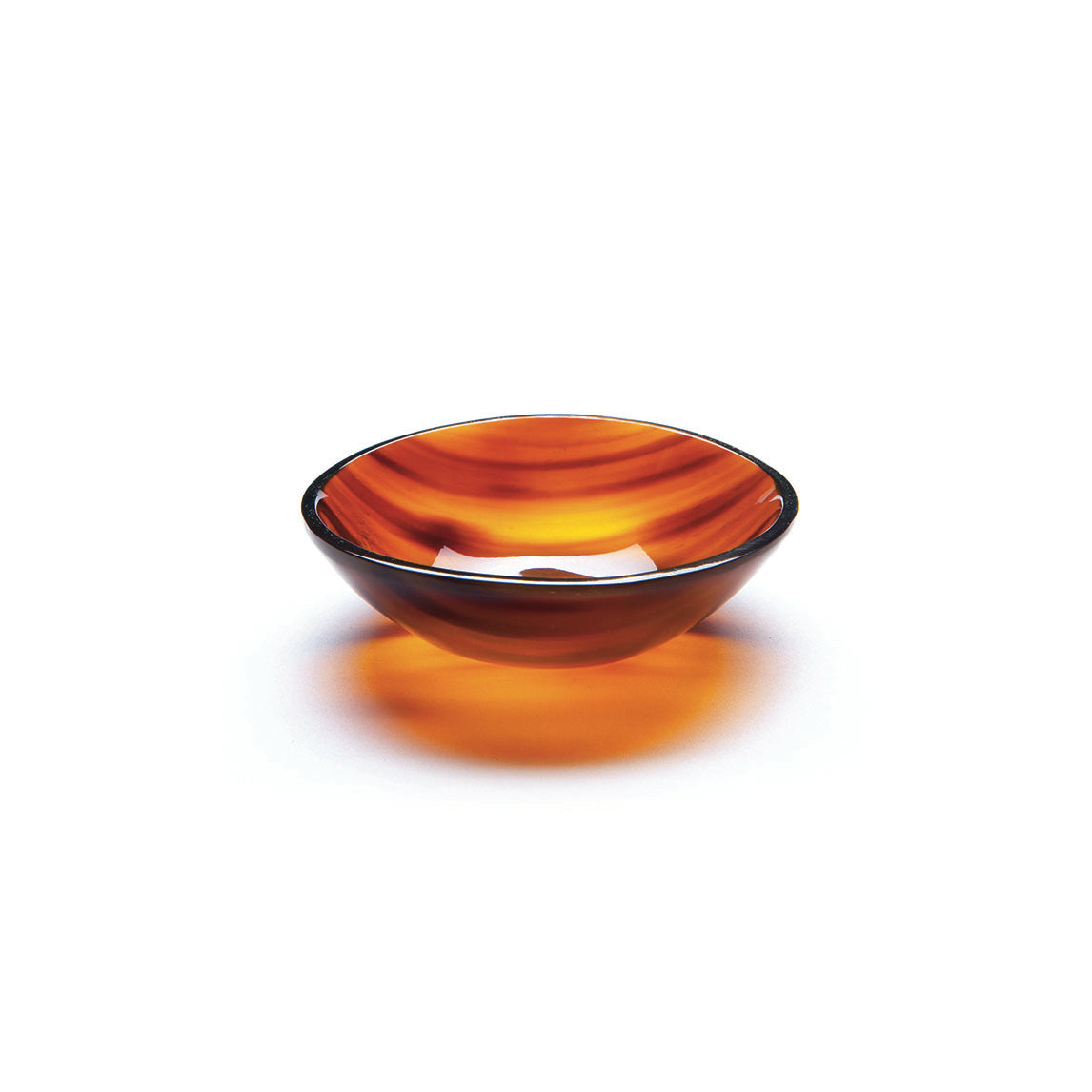 Round Flame Horn Salt & Pepper Bowl