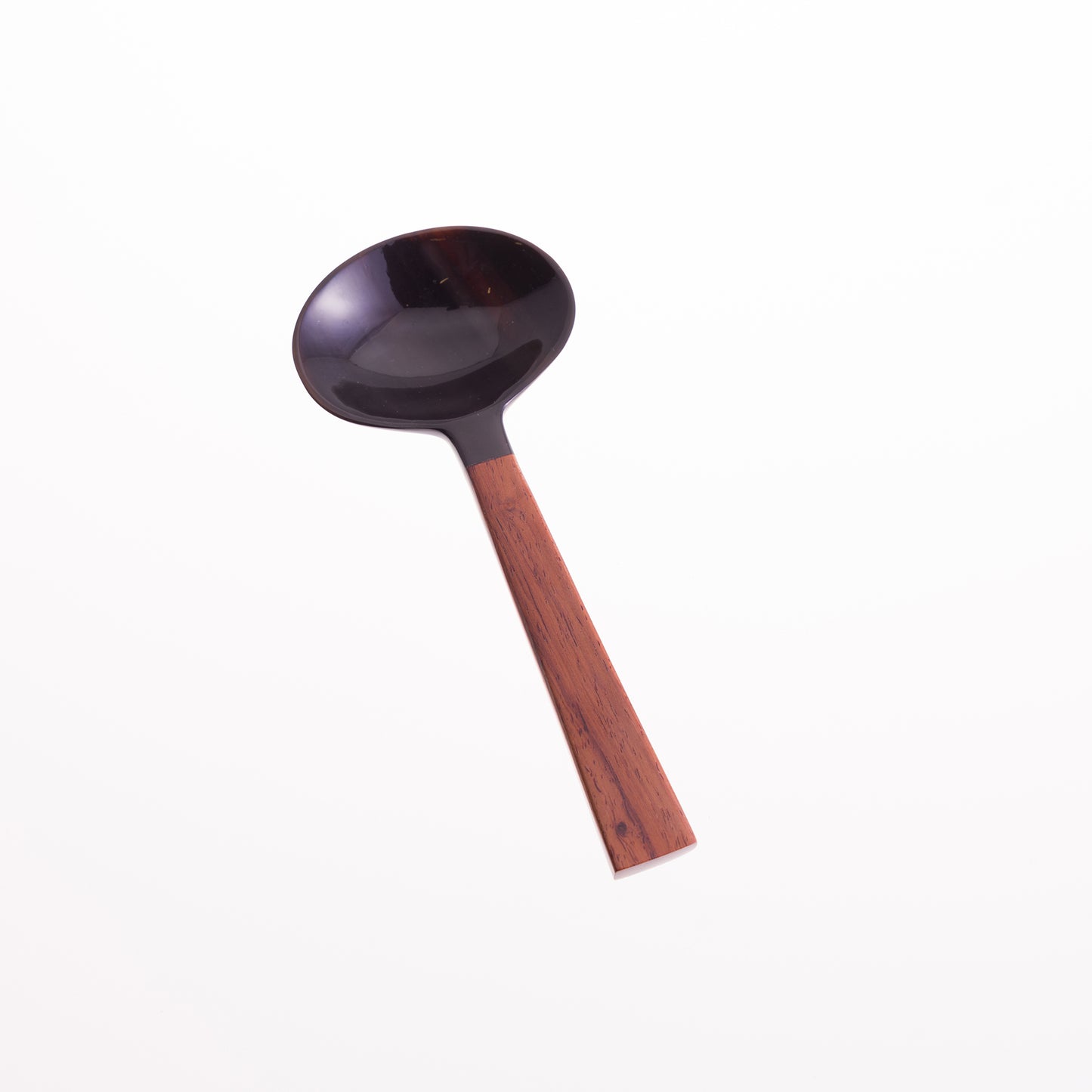 Oval Spoons with Rosewood Handle
