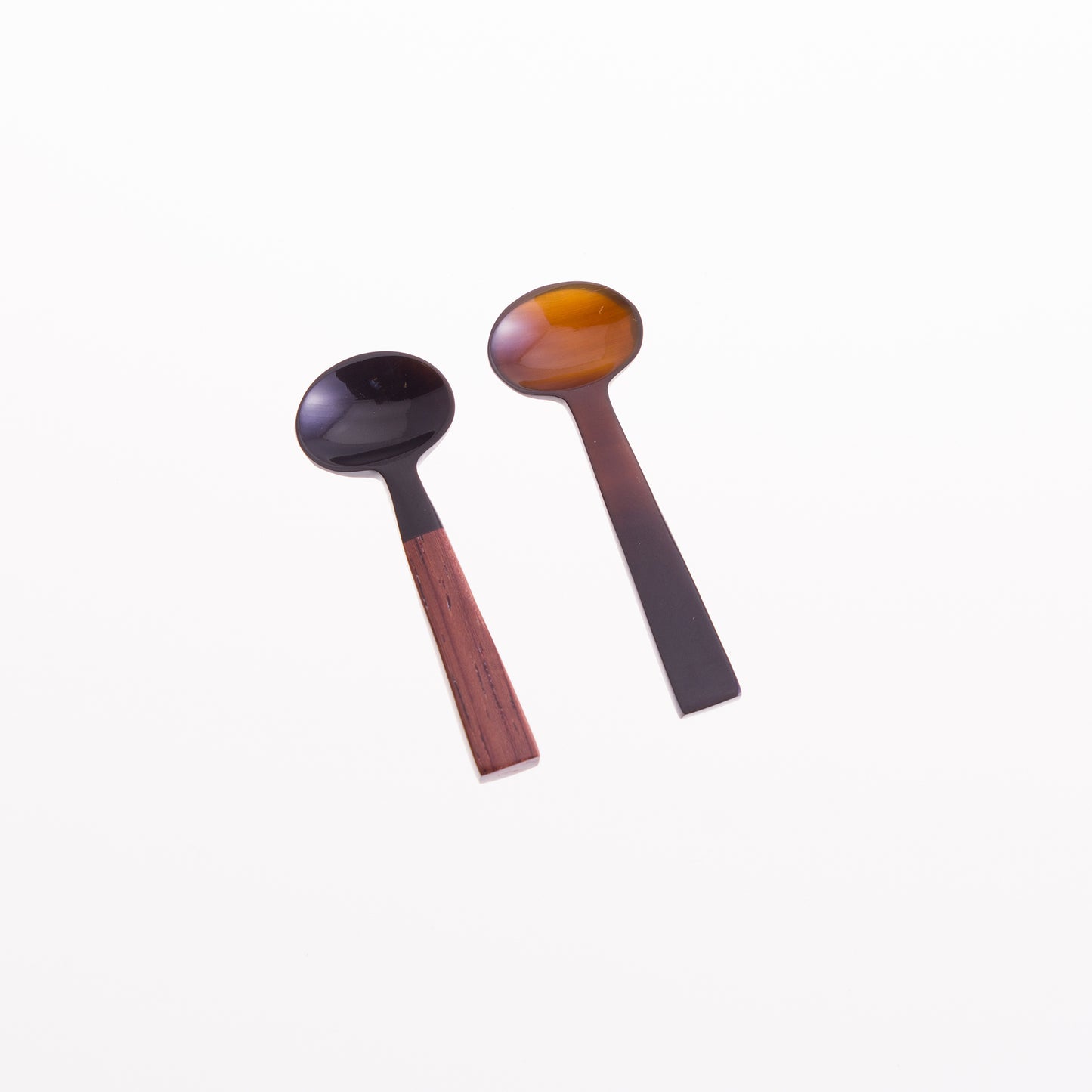 Oval Spoons with Rosewood Handle