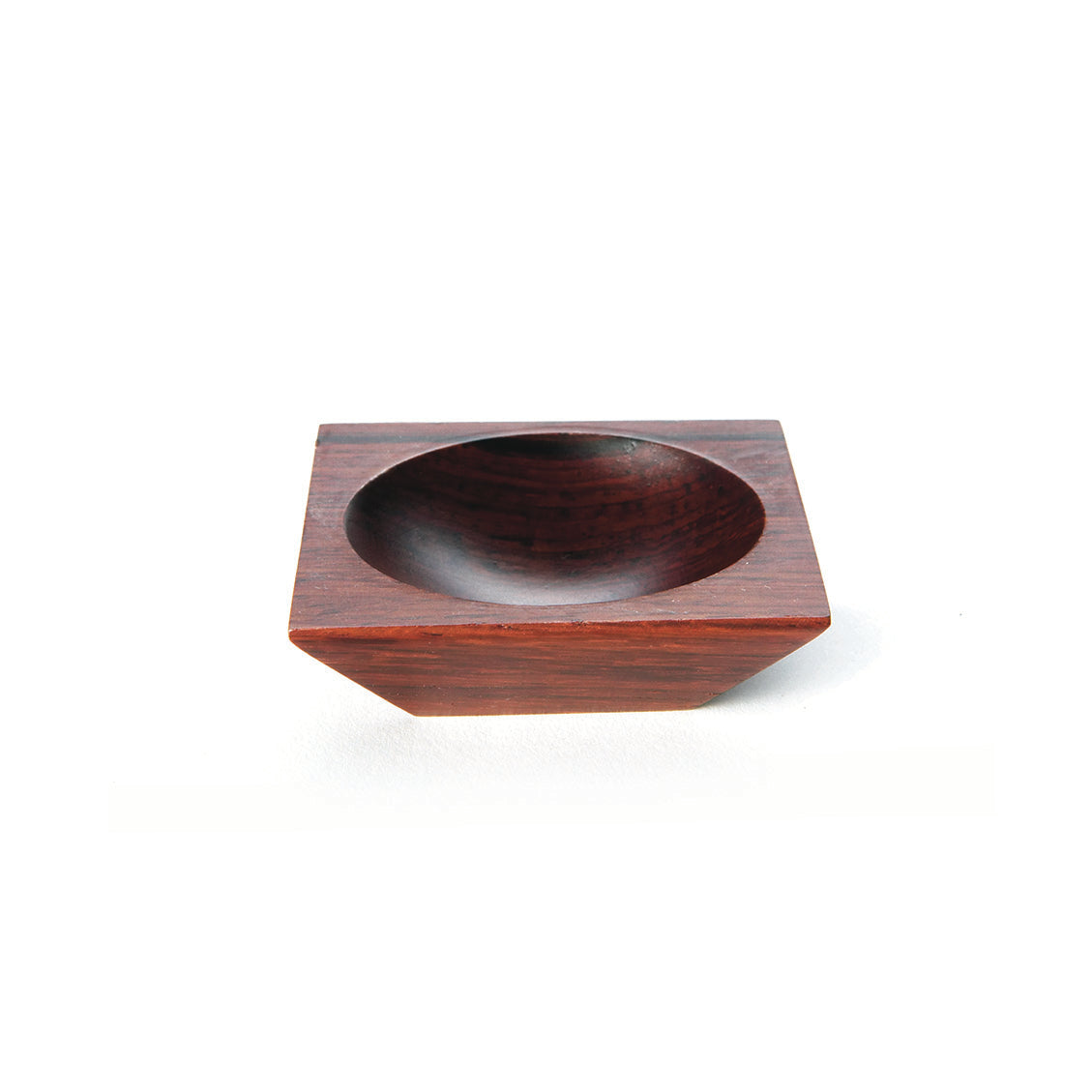 Square Rosewood Salt & Pepper Bowl