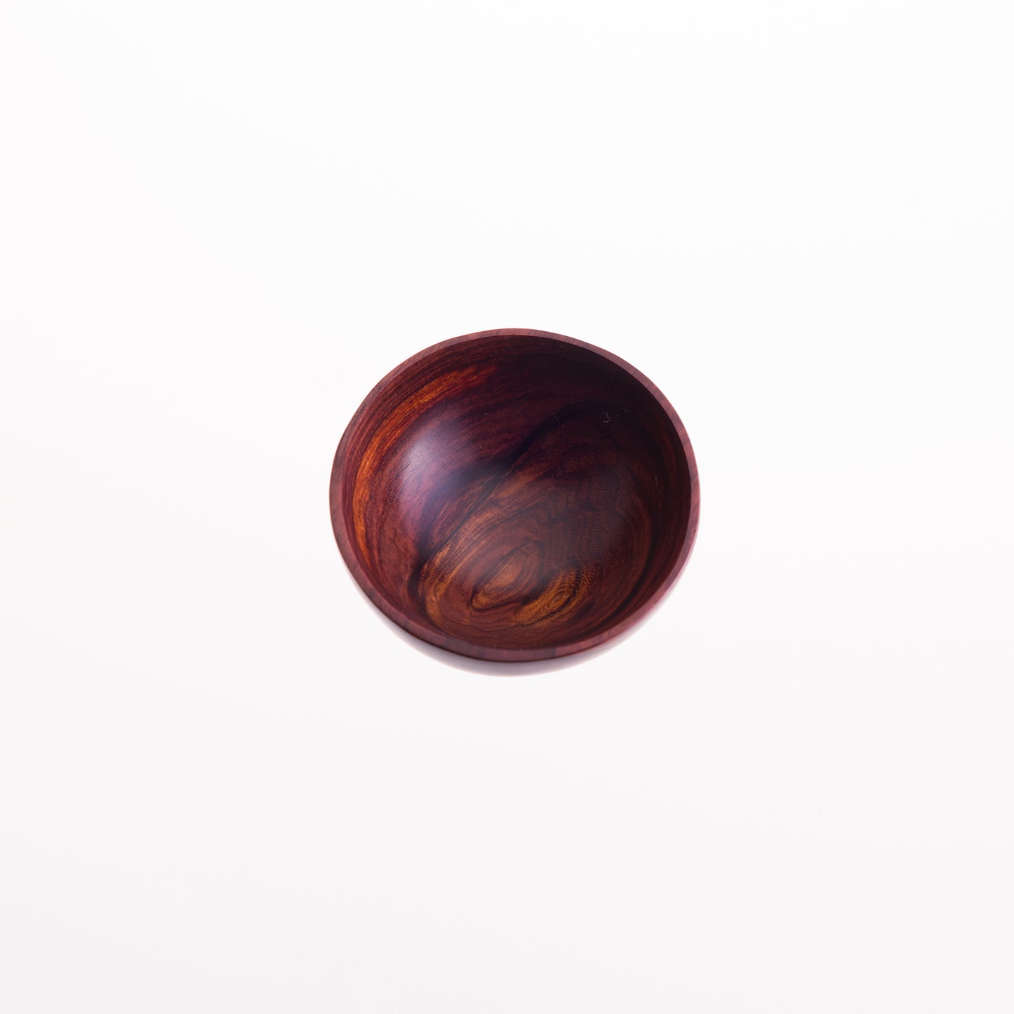 Round Rosewood Salt & Pepper Bowl