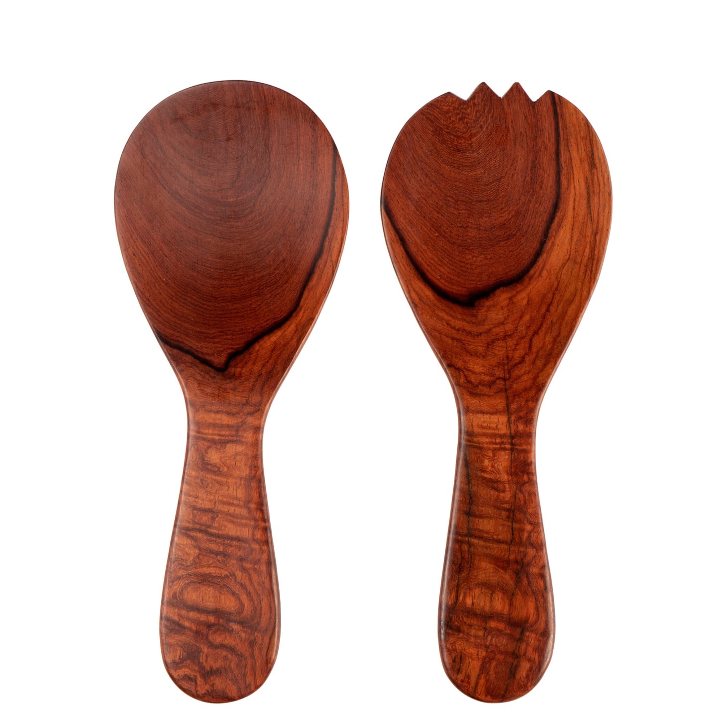 Boxed Rosewood Salad Servers