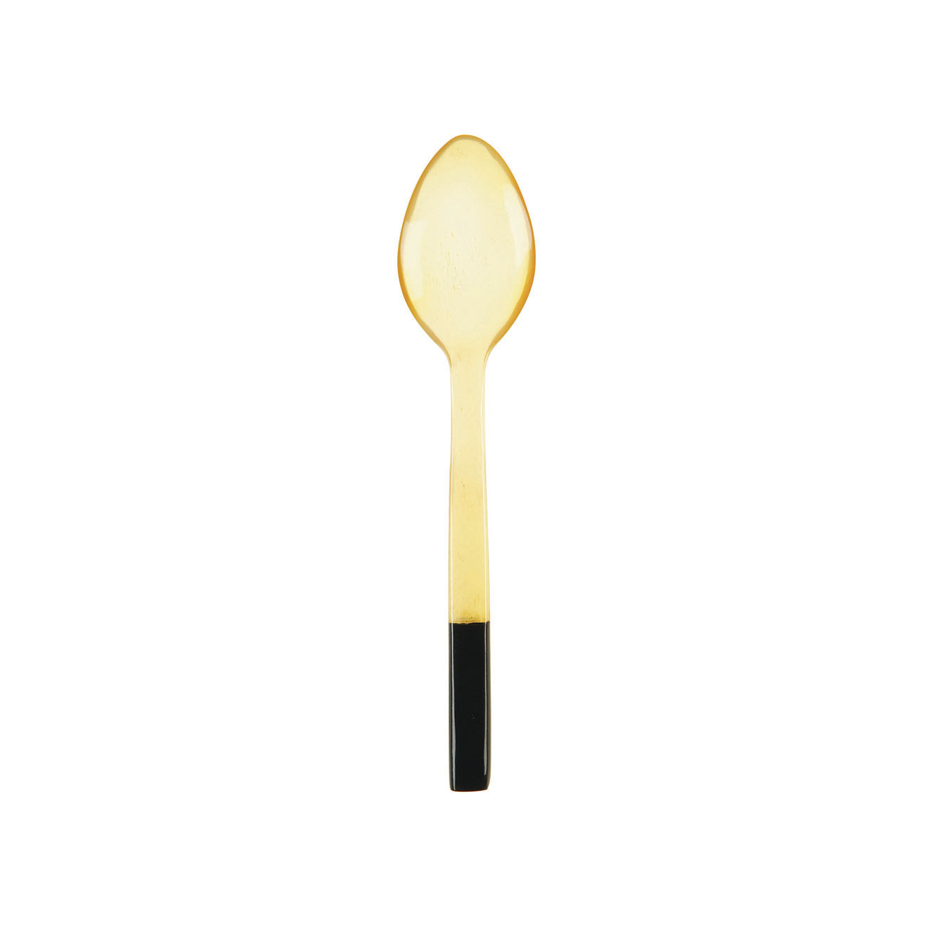 Boxed Egg Spoons - Natural/Black Tip