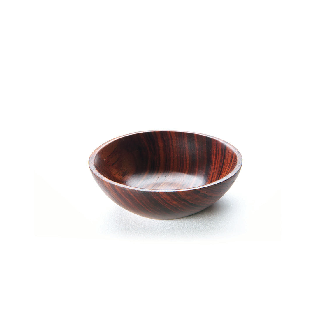 Round Rosewood Salt & Pepper Bowl
