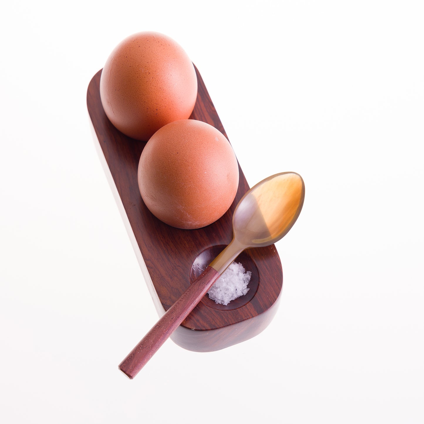 Double Rosewood Eggcup
