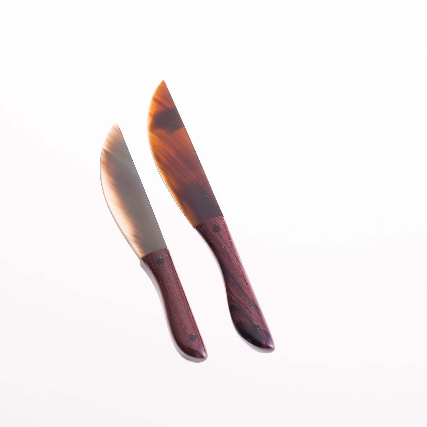 Horn Butter Knife - Horn/Rosewood Handle