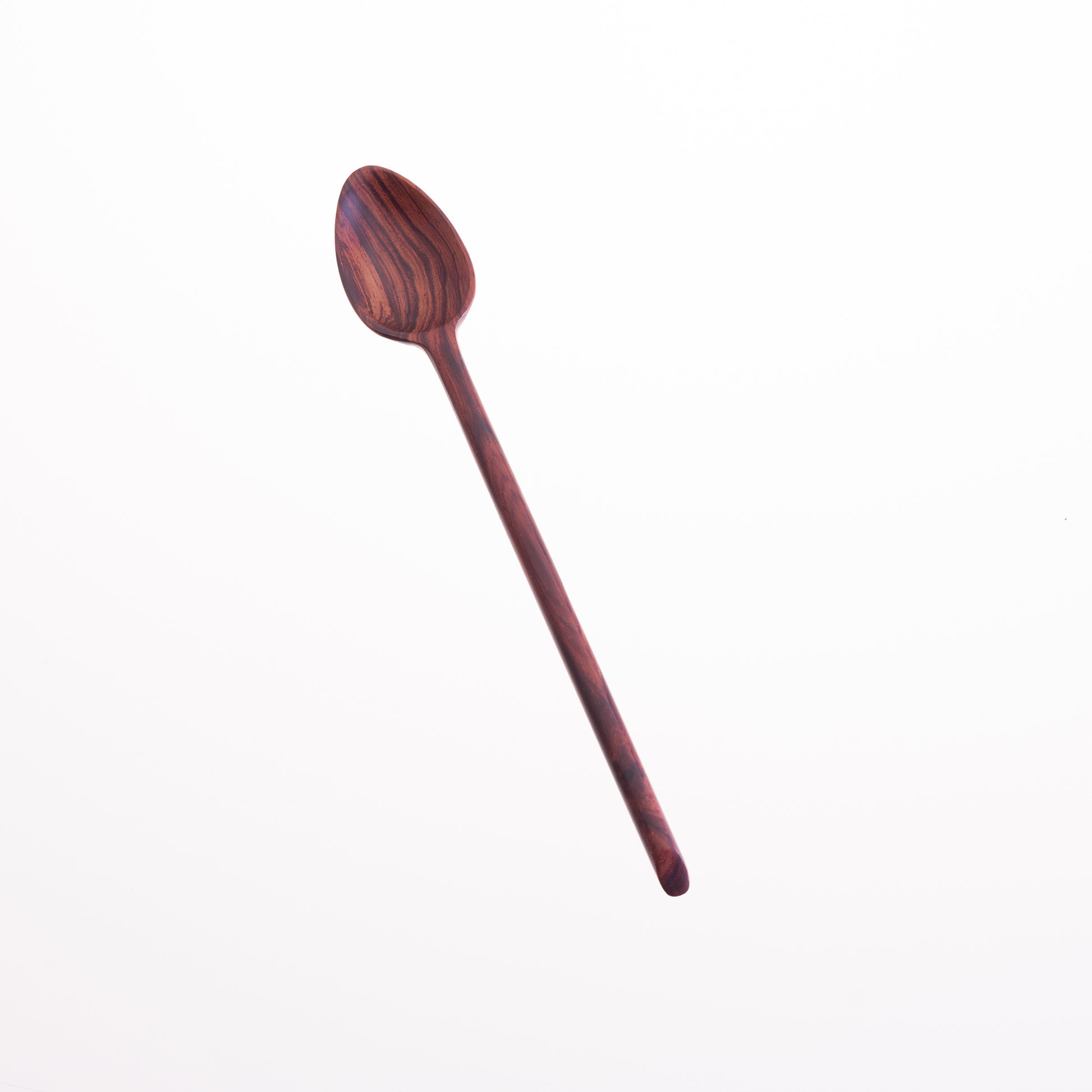 Long handled jam spoon made from rosewood