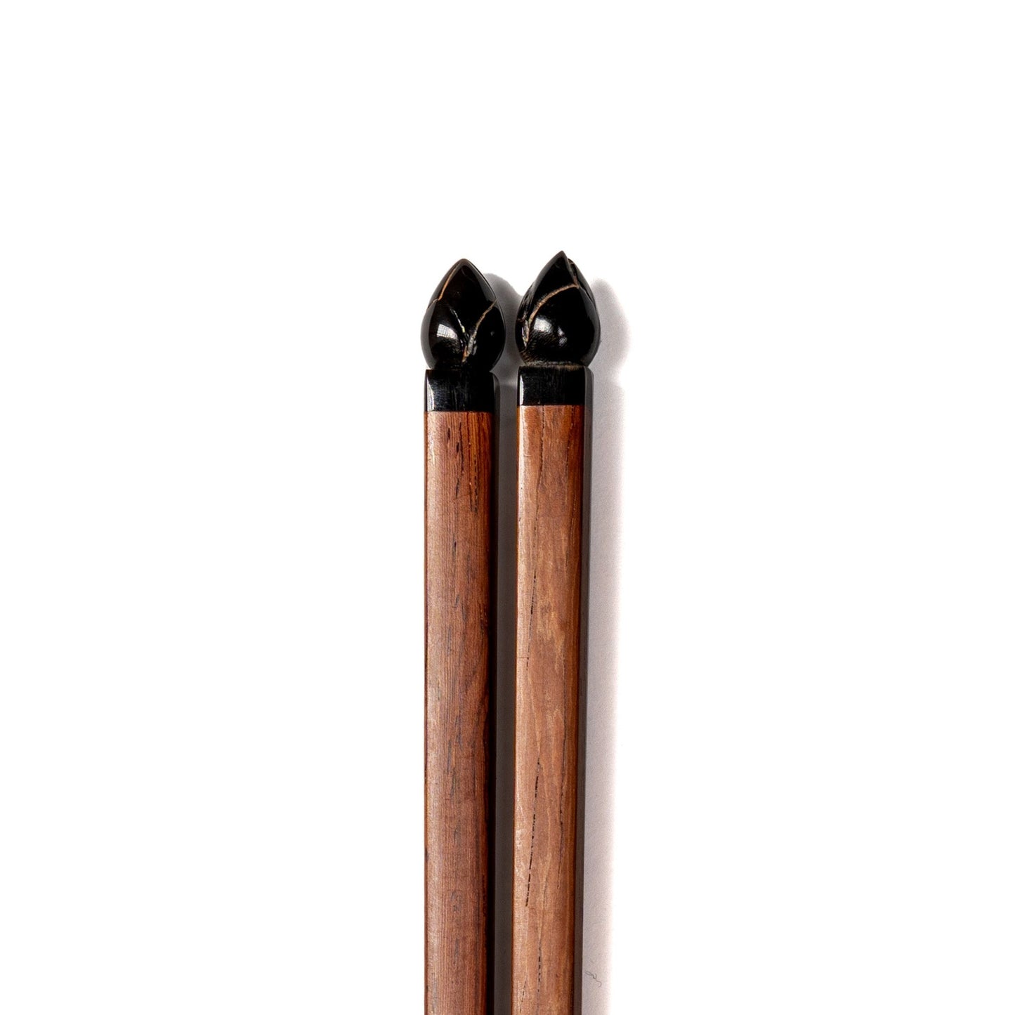 Red Wood Chopsticks with Lotus Flower